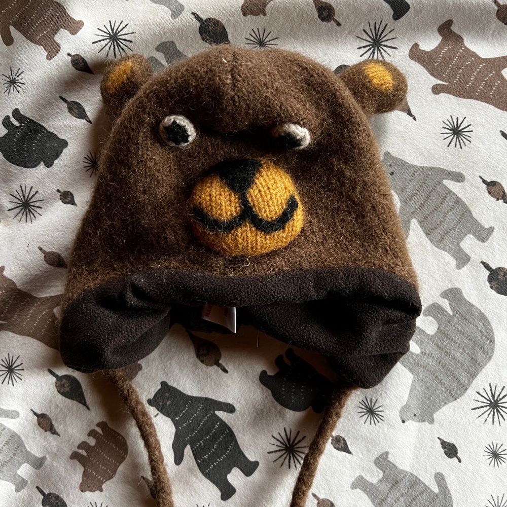 Wool Bear Hat